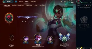 Conta Diamante 5 - League of Legends