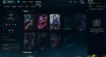 Conta Diamante 5 - League of Legends