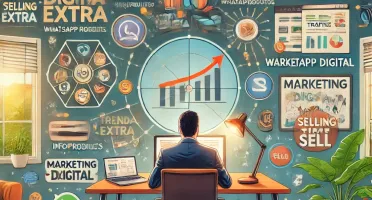 Renda Extra com Infoprodutos, em Casa, MDigital, Trafego