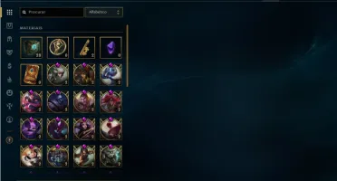 Conta Lol plat 4 88 skins (1 ultimate)  112 campeões