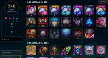 Conta Lol plat 4 88 skins (1 ultimate)  112 campeões
