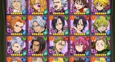 CONTA SEVEN DEADLY SINS: GRAND CROSS 7DS cheia de diamantes