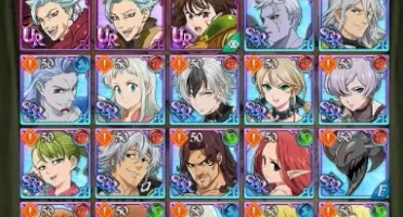 CONTA SEVEN DEADLY SINS: GRAND CROSS 7DS cheia de diamantes