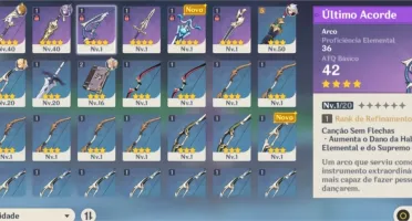 Conta AR 30 Itto + Keqing + Diluc