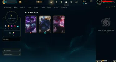 conta FA skin de thresh!