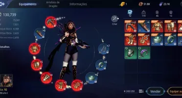 CONTA MIR4 LVL 92 130K PP