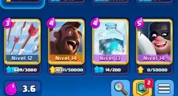 Clash of Clans CV11 | Clash Royale Arena 17 | Única Conta
