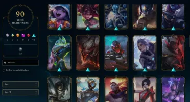 Conta League Of Legends - 90 Skins - Unranked - Entrega Auto