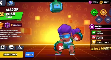 Conta Braw Star 77 Brawlers