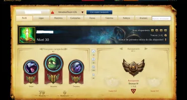 Conta Lol Bronze 4 com 30 campeões barato