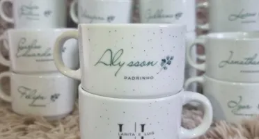 Kit de 12 a 20 Xícaras Personalizadas
