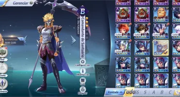 Conta Saint Seiya Awakening, Lvl41, com 11 Rank S