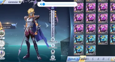Conta Saint Seiya Awakening, Lvl41, com 11 Rank S