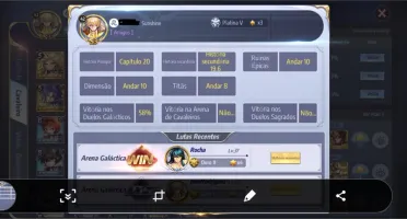 Conta Saint Seiya Awakening, Lvl41, com 11 Rank S