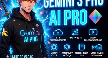 Gemini 3 Pro | 18 Meses + 5TB + Veo 3.1 + 30 Dias de garant.