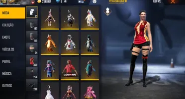 Conta Free Fire Gemada
