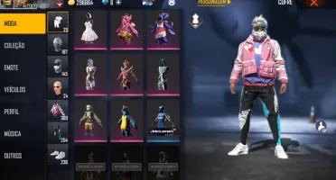 Conta Free Fire Gemada