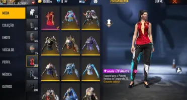 Conta Free Fire Gemada