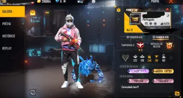 Conta Free Fire Gemada