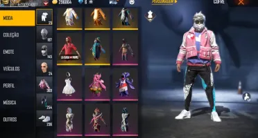 Conta Free Fire Gemada