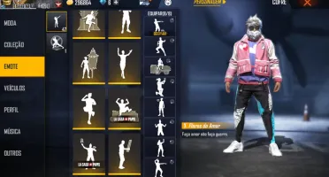 Conta Free Fire Gemada