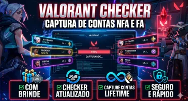 Valorant Checker – Captura De Contas Nfa E Fa ✅ Com Brinde