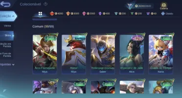 Conta Mobile Legends