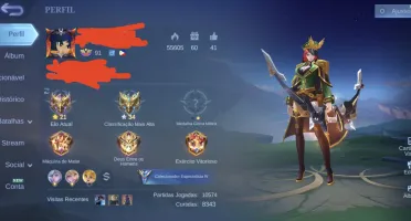 Conta Mobile Legends