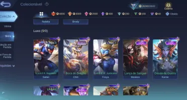 Conta Mobile Legends