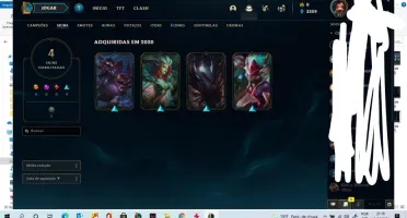 CONTA LOL LVL 44