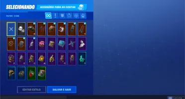 CONTA FORTNITE S3,4,5,6,7,8 + SALVE O MUNDO