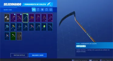 CONTA FORTNITE S3,4,5,6,7,8 + SALVE O MUNDO