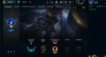 Conta Lol 244 Skins Plat 2