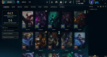 Conta Lol 244 Skins Plat 2