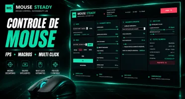 Controle De Mouse • Fps • Macros • Multi Click
