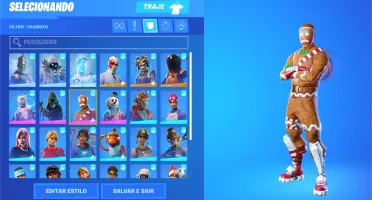 FORTNITE - GALAXY E VARIAS SKINS