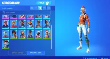FORTNITE - GALAXY E VARIAS SKINS