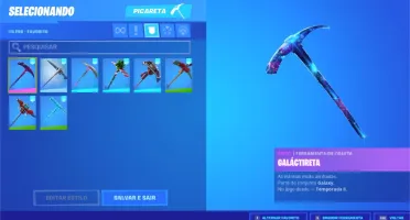 FORTNITE - GALAXY E VARIAS SKINS
