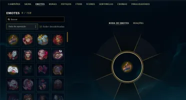 Bronze 3 com 21 Champs e 12 Skins +1 Prestigio da Katarina