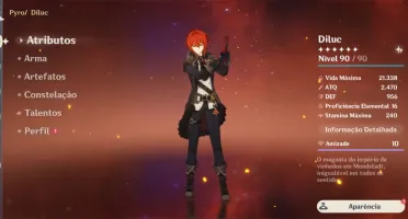 Conta Genshin Impact
