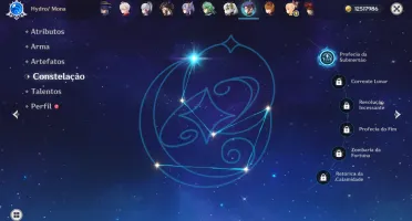 Conta Genshisn com 25 personagem 5* e muito mais