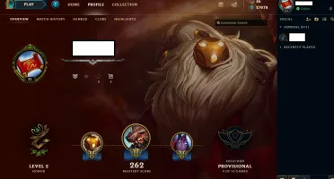 CONTA COMPLETA - ALL CAMP / 280 SKINS(VAYNE, UDYR E EZREAL)