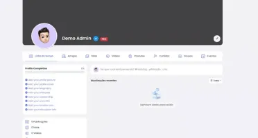Plataforma de Rede Social Profissional monetizada Com Planos
