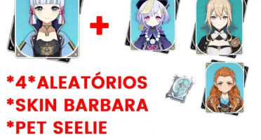 CONTA COM 3 5* AYAKA, JEAN E QIQI