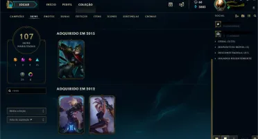 Conta Com Ryze Triunfante e Riven Campeonato S2