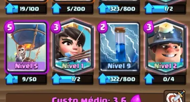 VENDO CONTAS CLASH OF CLANS CV 9 SEMIFULL CC6 CLASH ROYALE10
