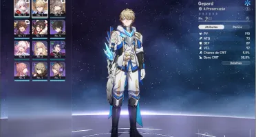 Honkai Star Rail LVL 8 CLARA + GEPARD