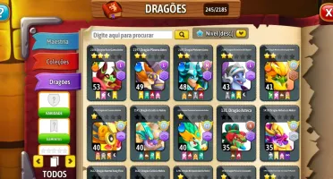 Conta Dragon Cityđ„ +200 Gemas | Muito Ouro | DragĂ”es Raros