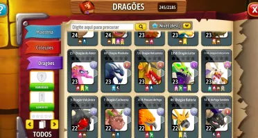 Conta Dragon Cityđ„ +200 Gemas | Muito Ouro | DragĂ”es Raros