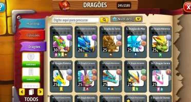 Conta Dragon Cityđ„ +200 Gemas | Muito Ouro | DragĂ”es Raros
